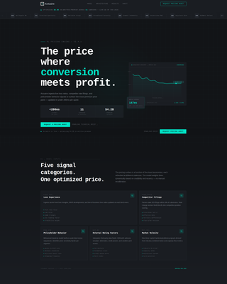 Actuaire - Precision Insurance Landing Page Template