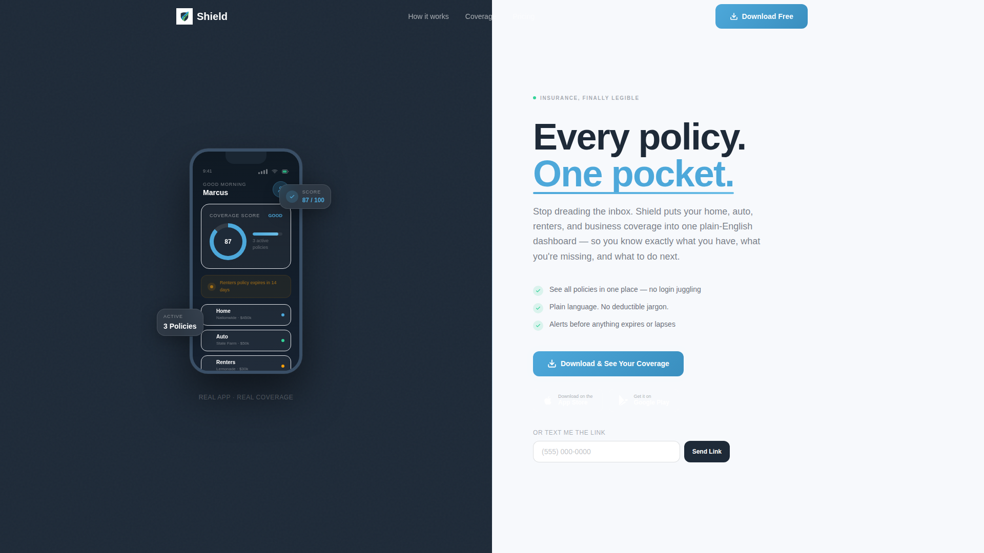 Insurance Agency Professional Website Template