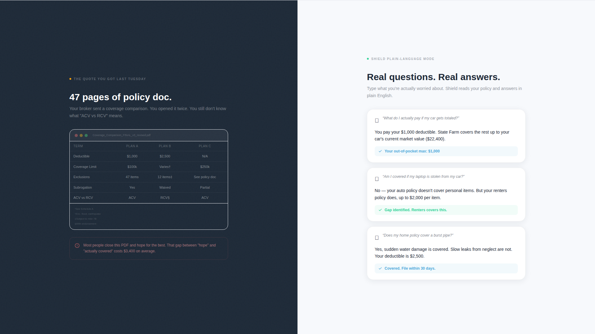 Insurance Agency Professional Website Template