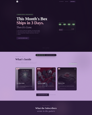 Activewear — Luxury Fitness Apparel Landing Page Template