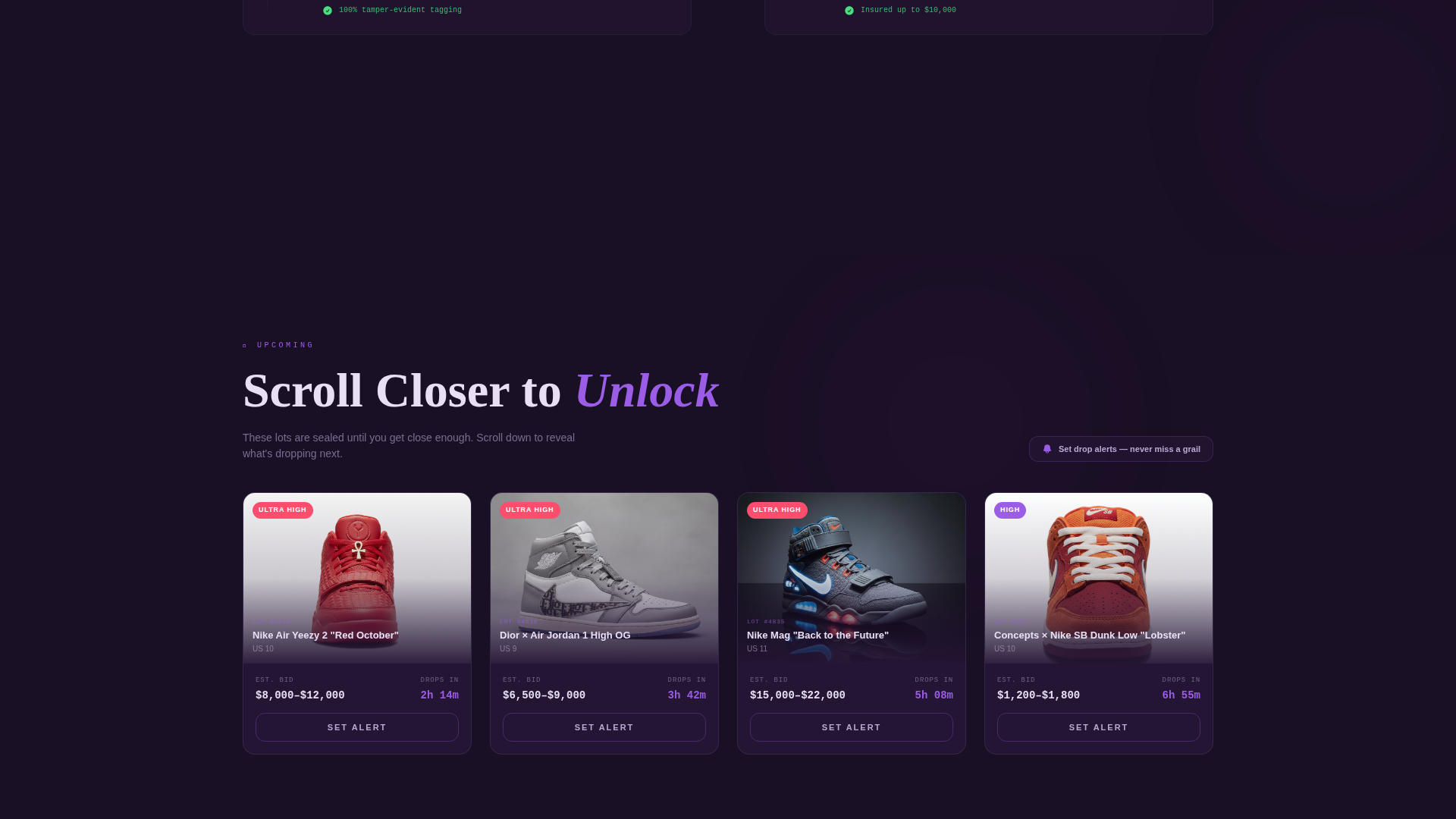 Certified Auction Platforms & Types Pre-Launch & Coming Soon Website Template