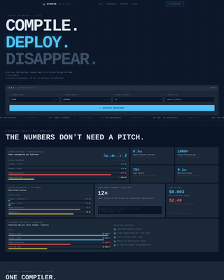 Neuromorphic Computing Technology Cost Calculator Website Template