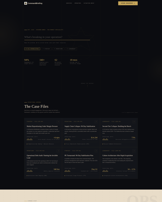 Briefing - Elite Consulting Landing Page Template