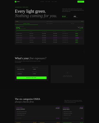 Local Optometry Software Cost Estimator Website Template