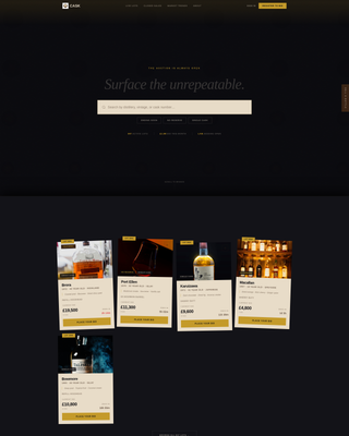 Auction Platforms & Types Comparison Website Template
