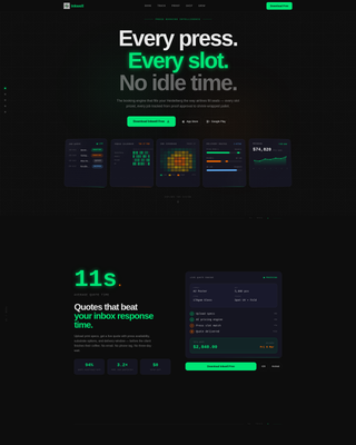 Inkwell - Precision Printshop Landing Page Template