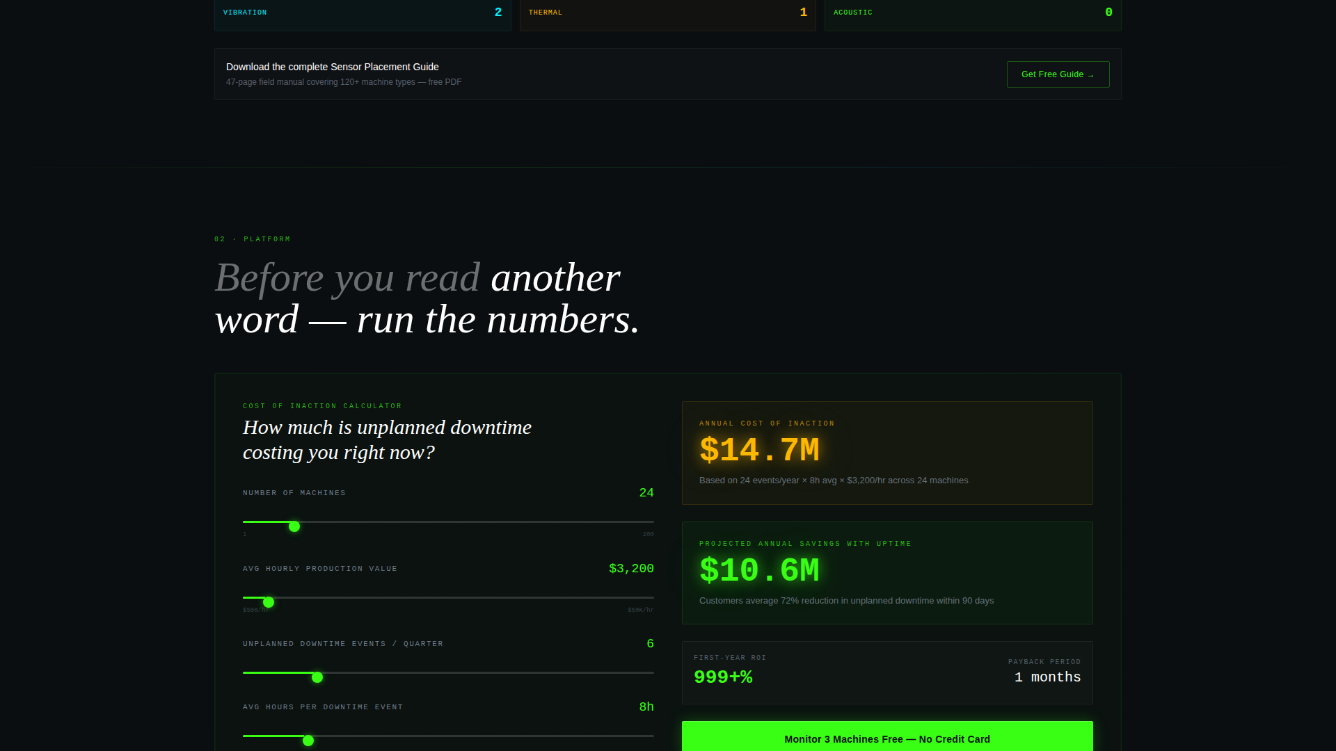 IoT & Hardware Cost Calculator Website Template