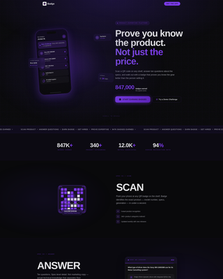 Badge - Powerful Credentialing Landing Page Template