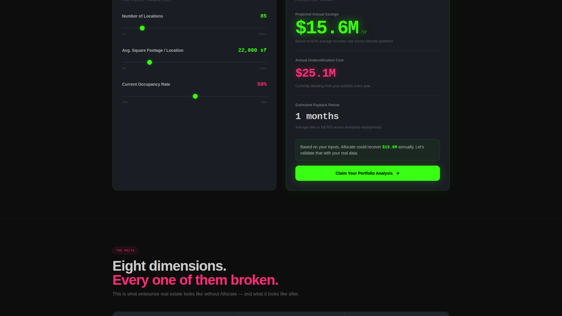 PropTech Startup Cost Calculator Website Template