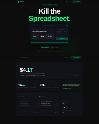 Disrupt - Powerful Proptech Landing Page Template