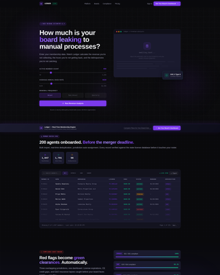 Ledger - Powerful Membership Landing Page Template