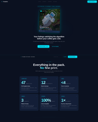 Elegant Property Landing Page Template