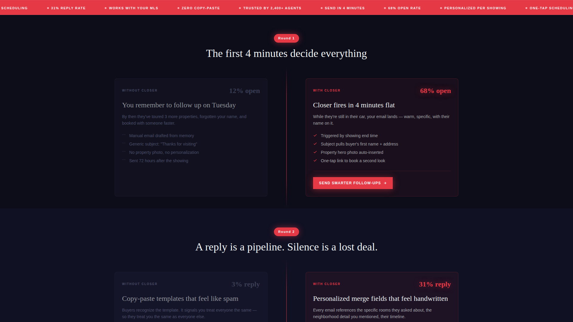 Accelerant — Strategic Follow Up Landing Page Template