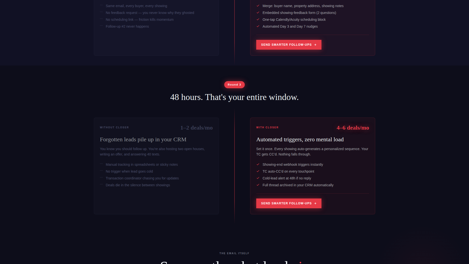 Accelerant — Strategic Follow Up Landing Page Template