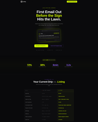Listing - Highimpact Realestate Landing Page Template