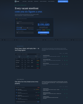 Lease - Powerful Property Landing Page Template