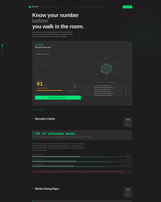 Deckscore - Precision Robotech Landing Page Template