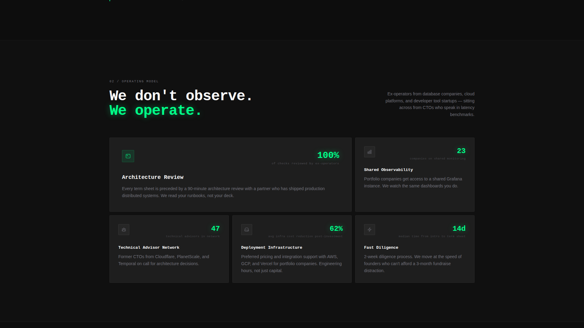 Pitch Deck & Investor Page Professional Website Template