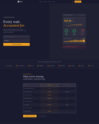 Helios - Powerful Solar Management Landing Page Template