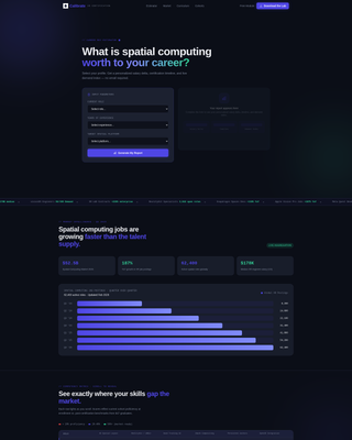 Calibrate - Immersive XR Certification Landing Page Template