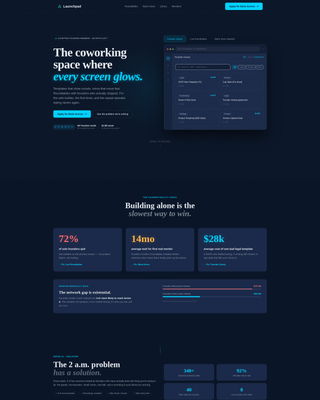 Launchpad - Powerful Startup Landing Page Template
