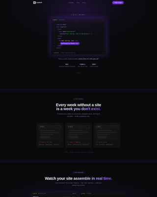 Launch - Rapid Startup Landing Page Template