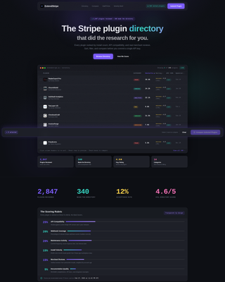 Add-On — Developer Extension Landing Page Template