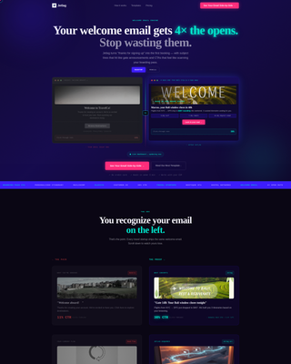 Jetlag - Highconverting Travel Landing Page Template