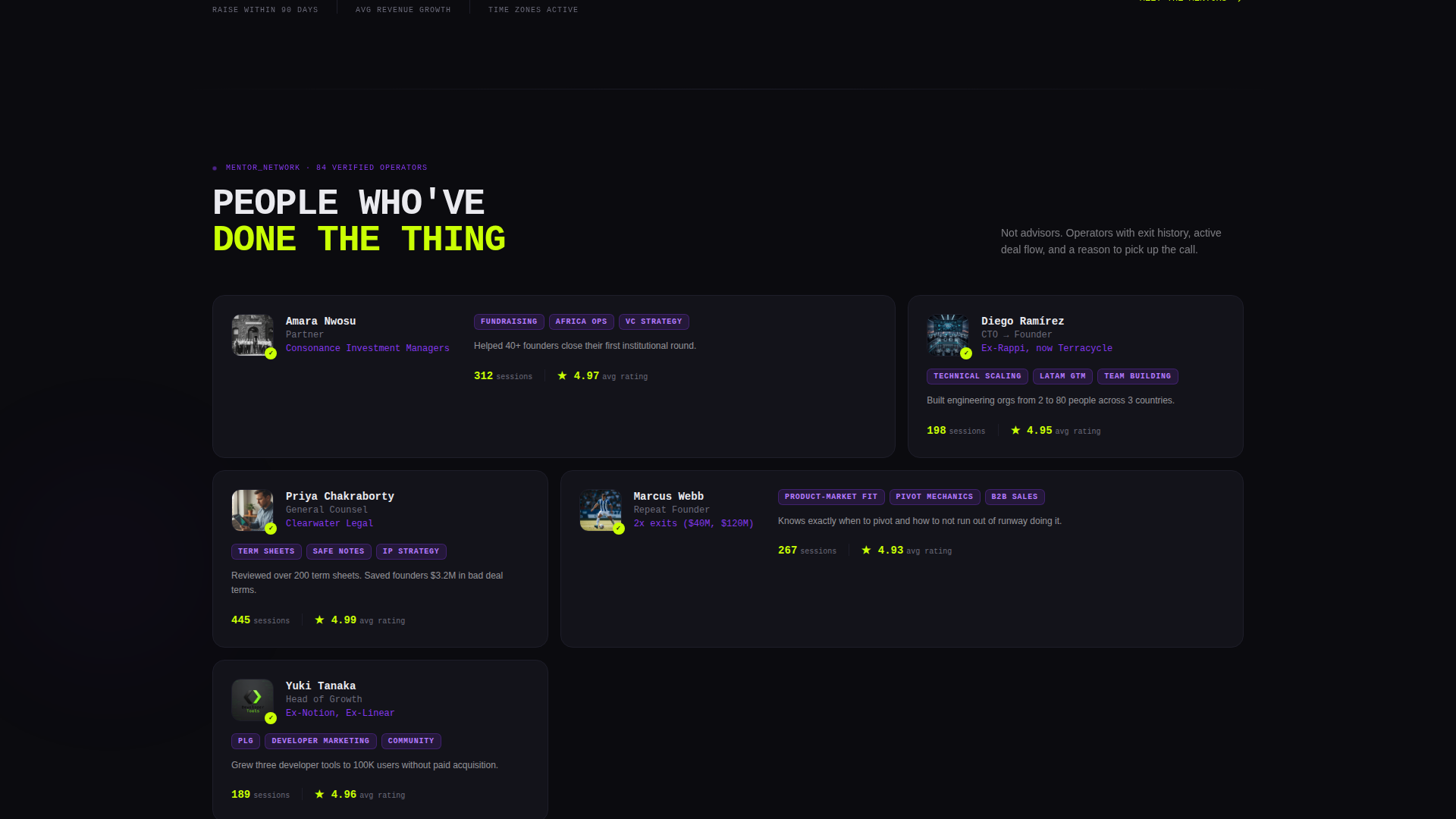 Virtual Accelerator Program Startup Directory Website Template