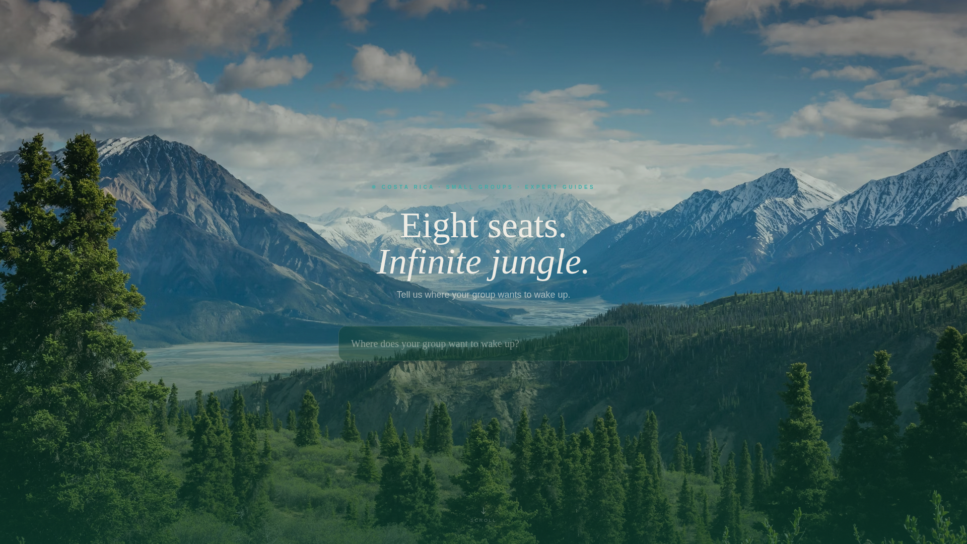 Adventure Experience Landing Page Template