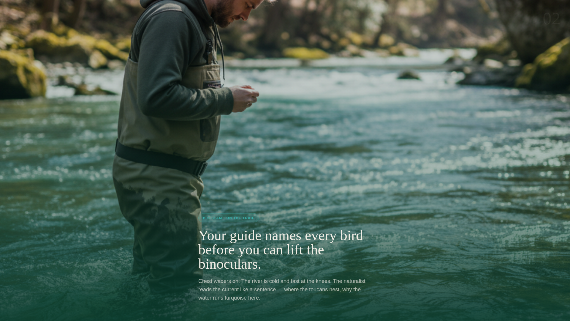 Adventure Experience Landing Page Template