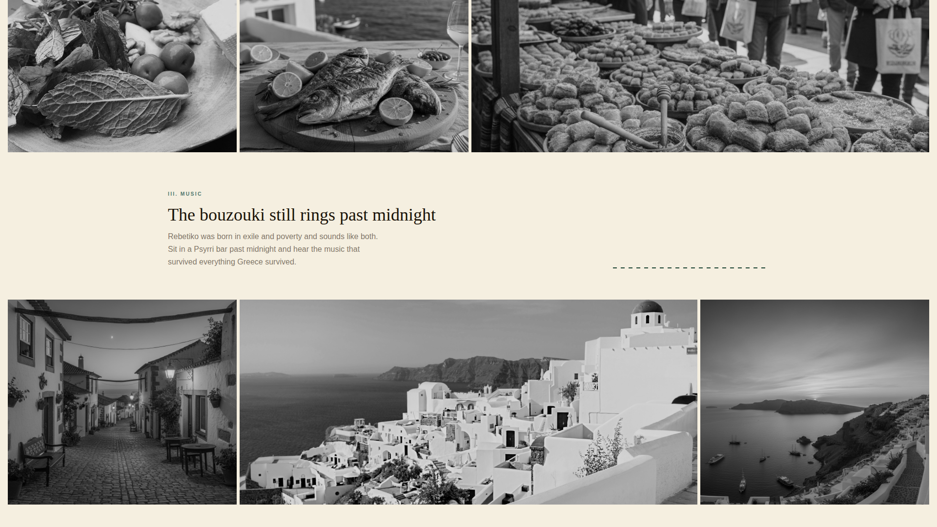 Greece Travel Booking Website Template