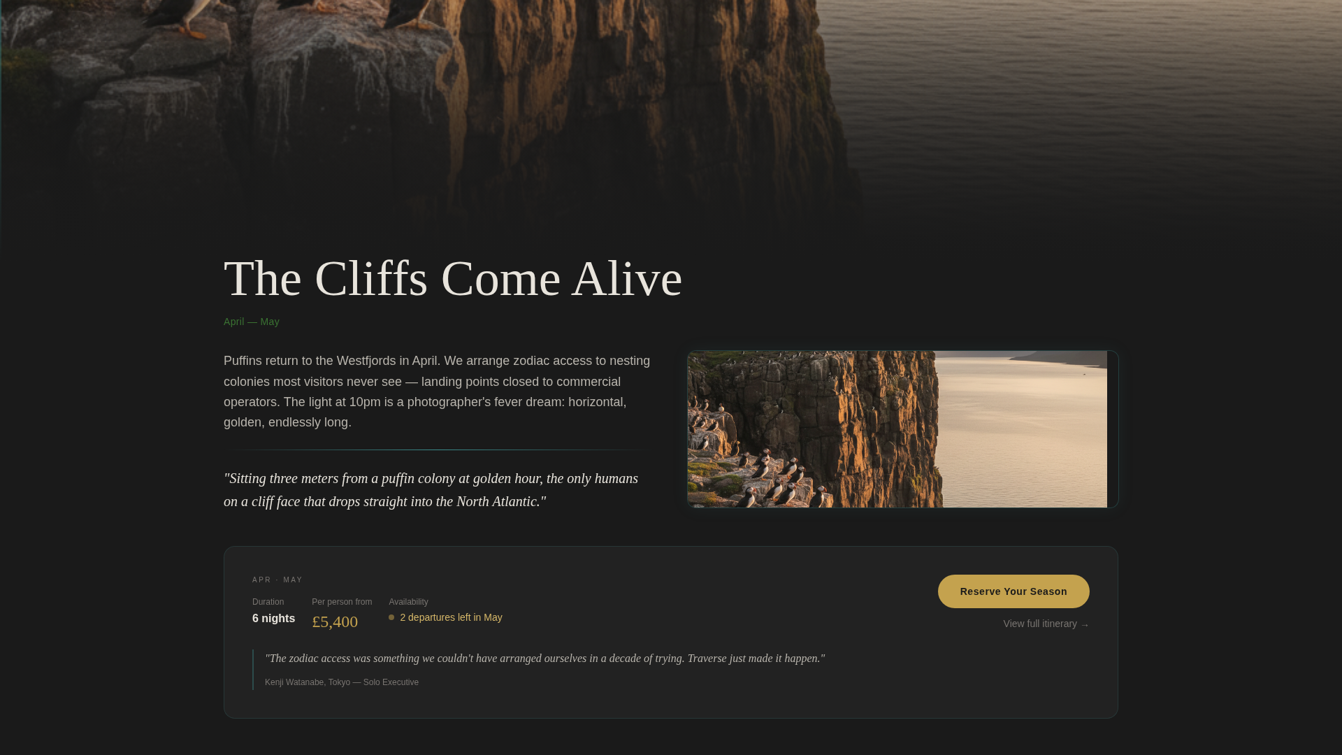 Iceland Travel Expert Booking Website Template