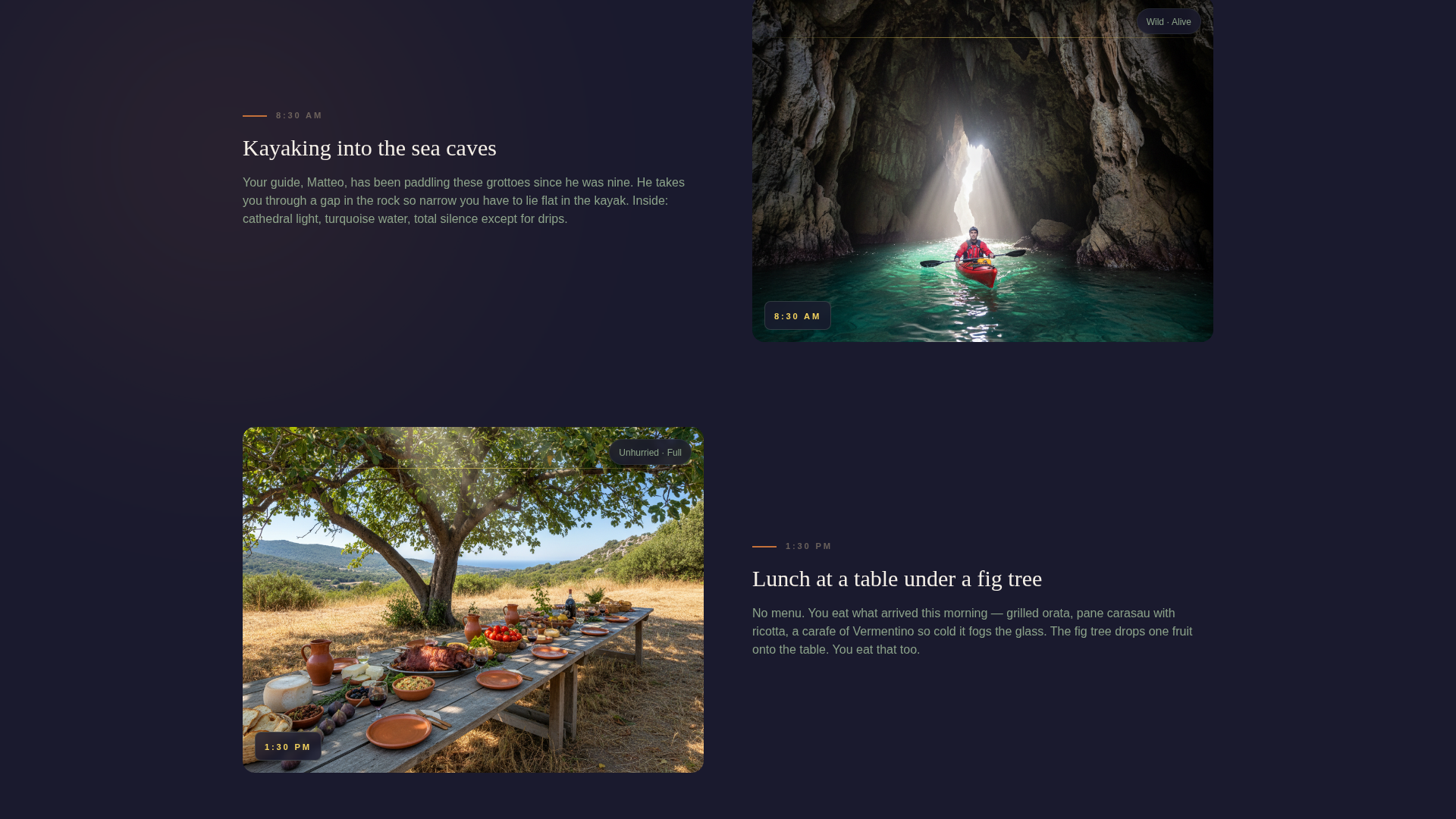 Italy Travel Booking Website Template