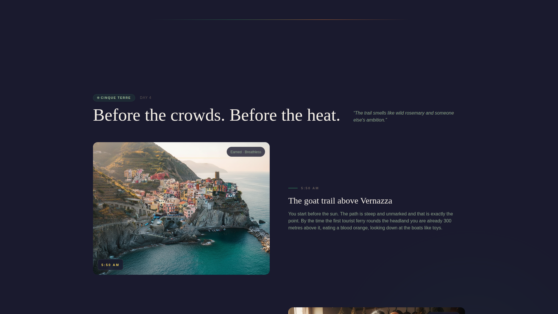 Italy Travel Booking Website Template