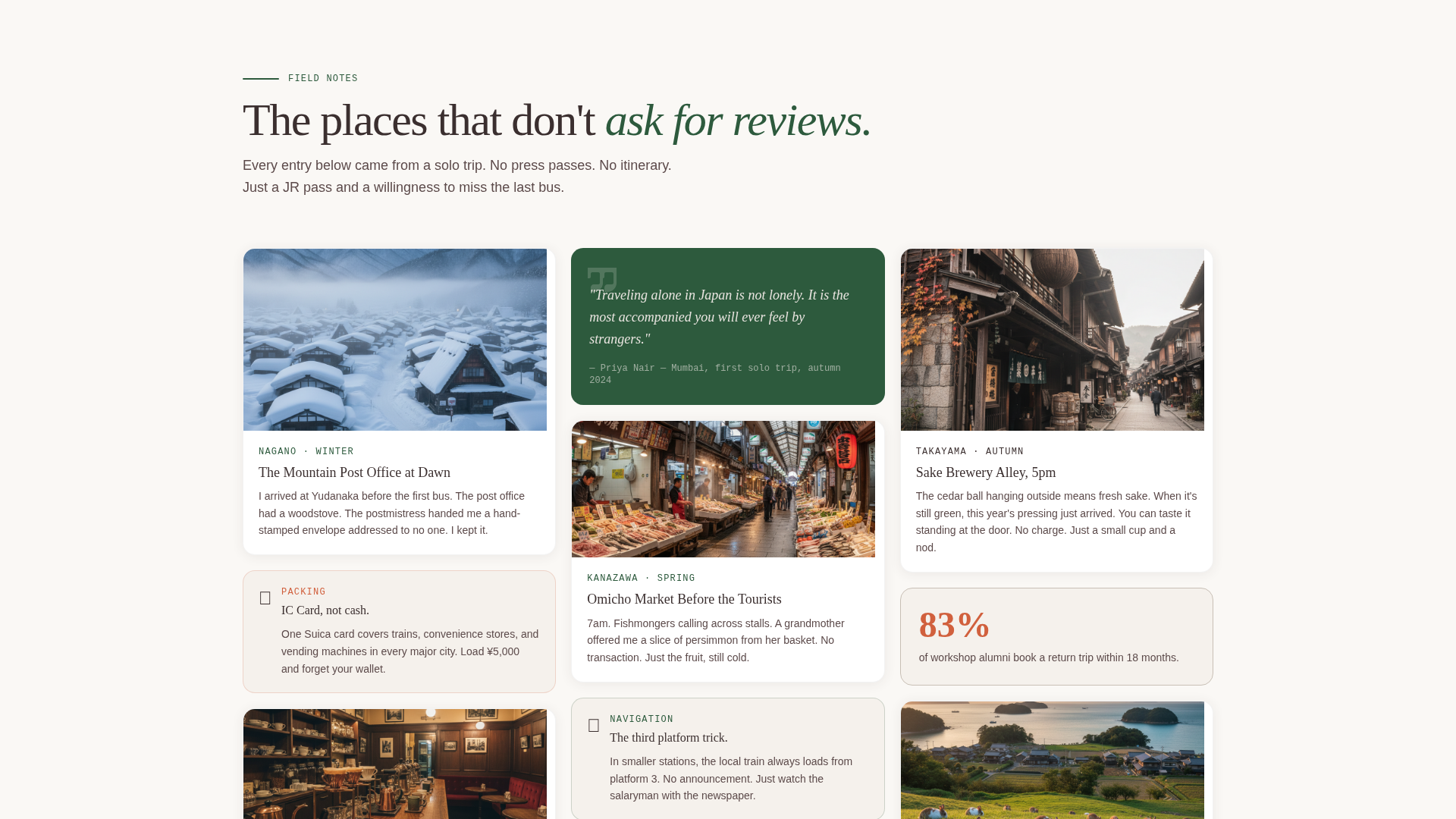 Japan Travel Specialist Professional Website Template