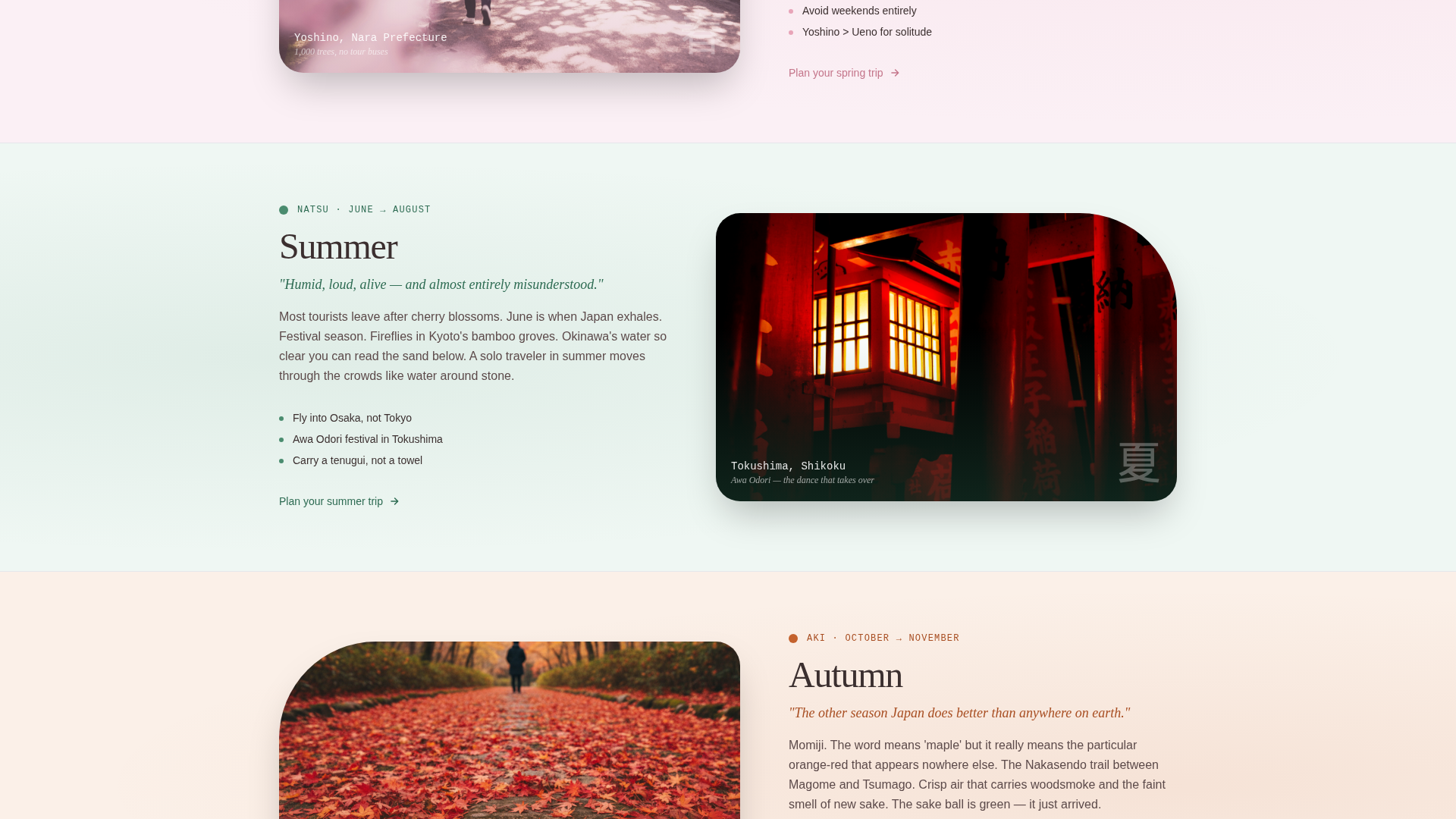 Japan Travel Specialist Professional Website Template