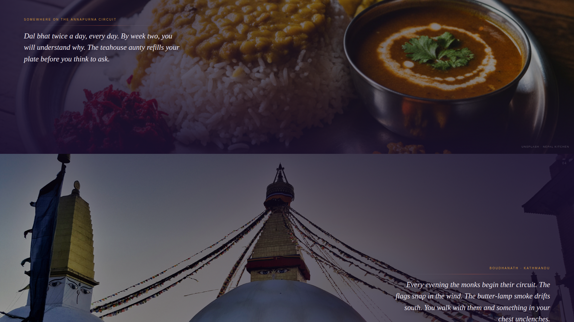 Nepal Travel Professional Website Template