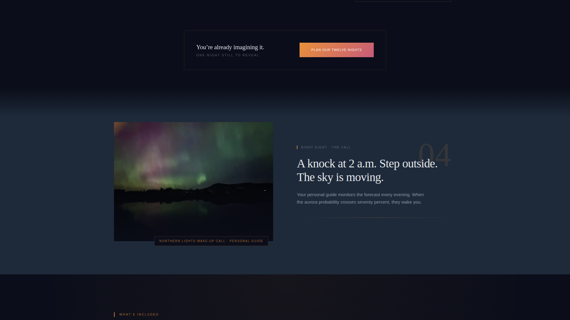 Norway Honeymoon Landing Page Template