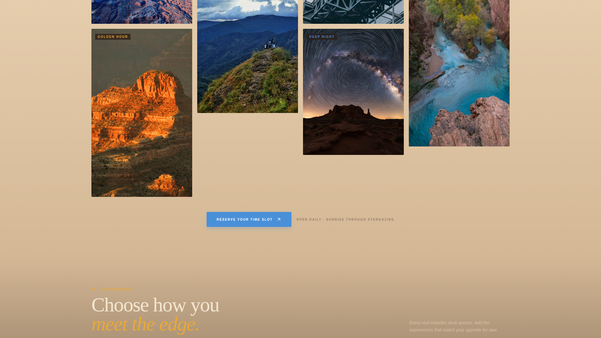 Tourist Attraction & Destination Booking Website Template