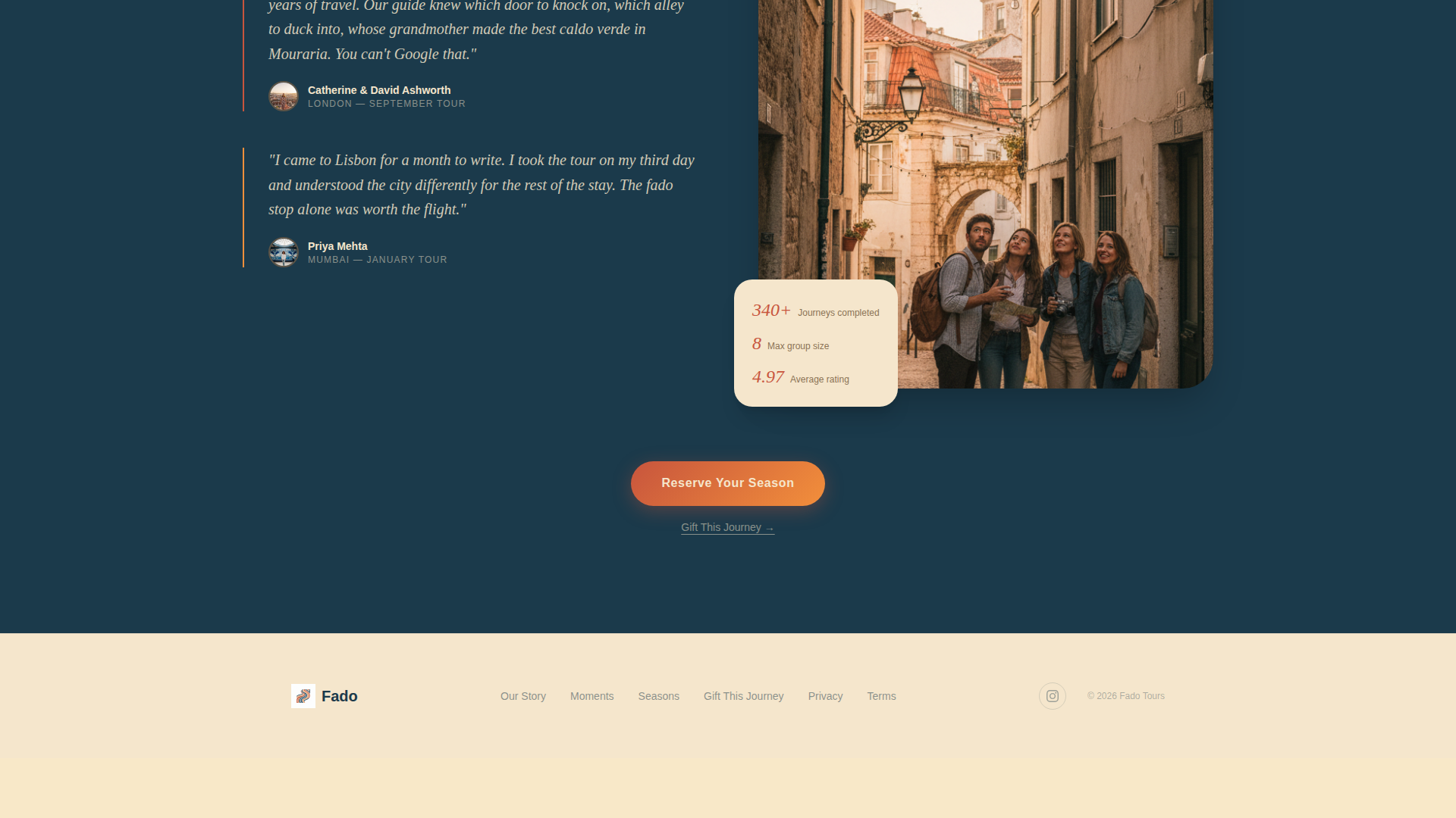 Portugal Travel Booking Website Template