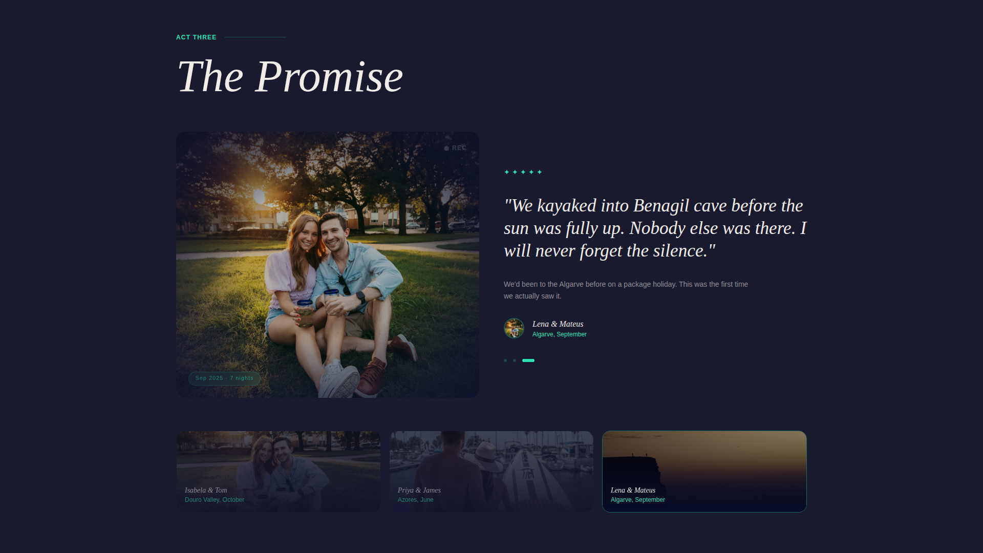 Portugal Travel Advanced Booking Website Template