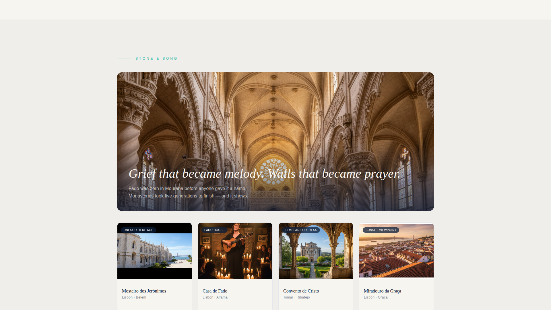 Portugal Travel Specialist Professional Website Template