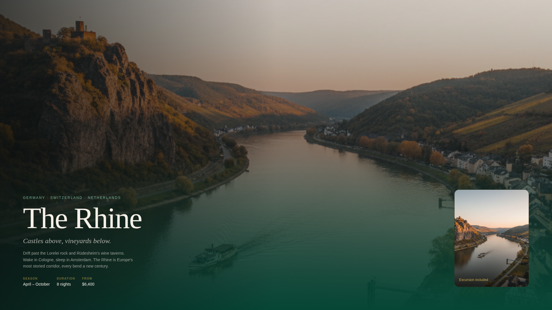 Cruise & Luxury Travel Booking Website Template