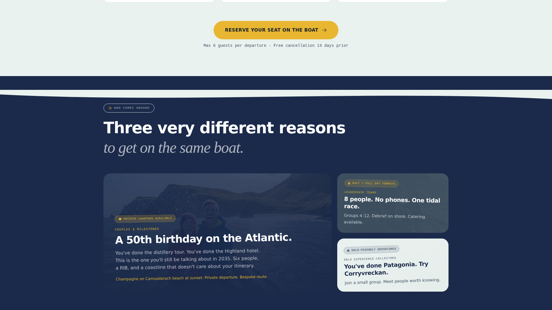 Scotland Travel Professional Website Template