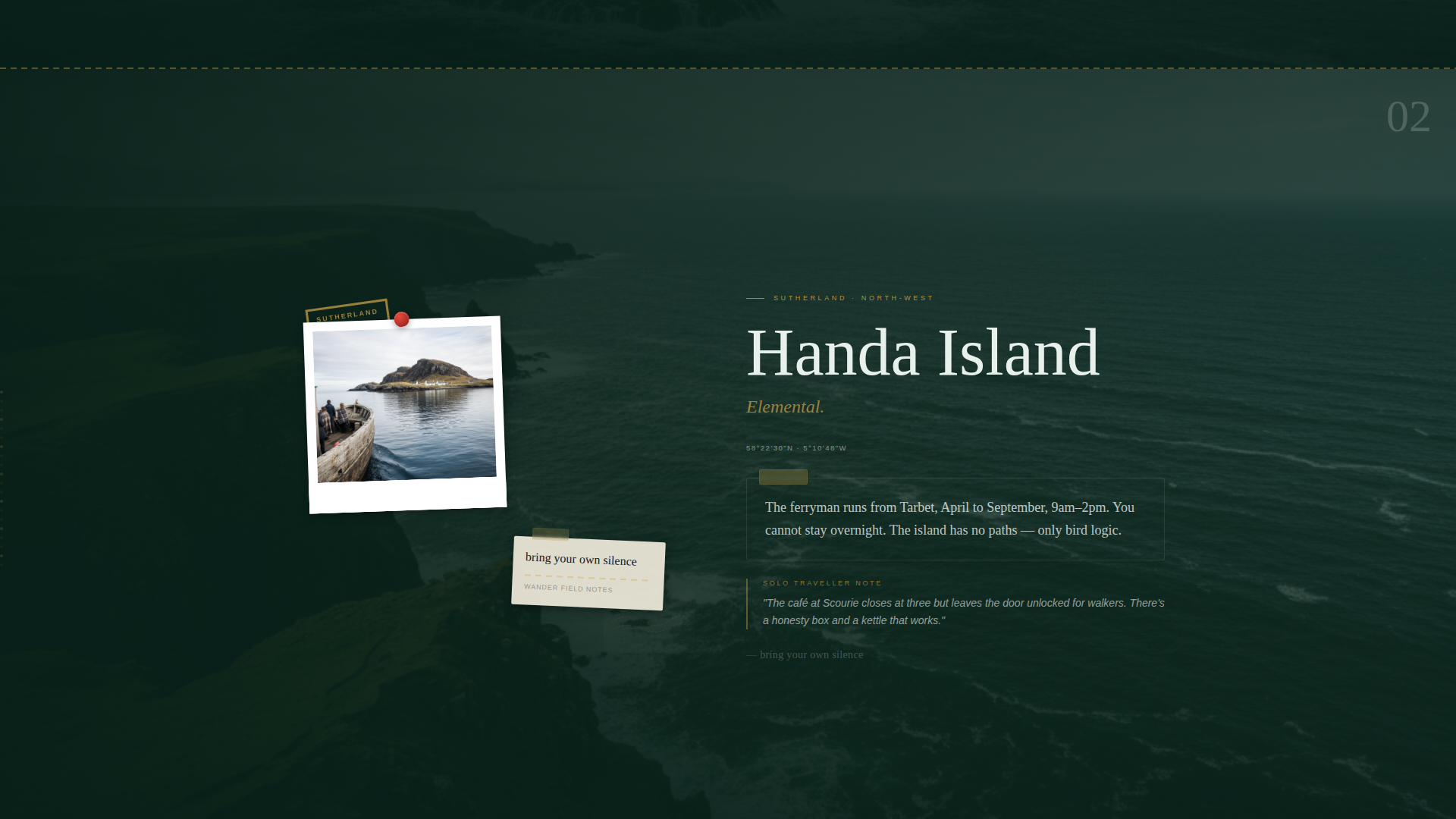Scotland Travel Specialist Booking Website Template