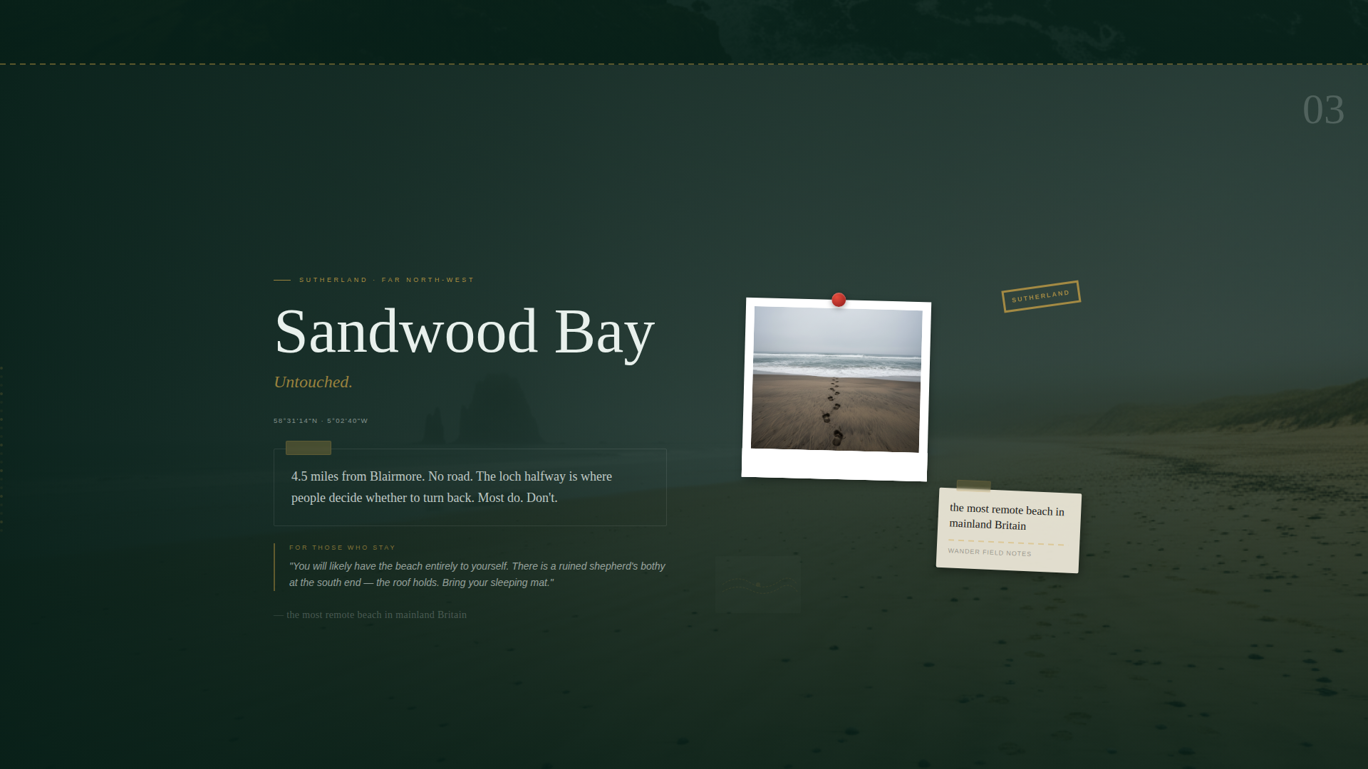 Scotland Travel Specialist Booking Website Template