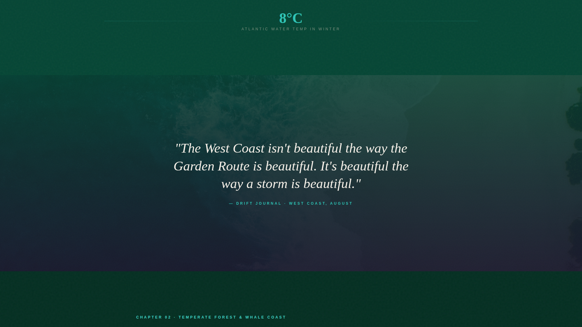 South Africa Travel Blog Website Template