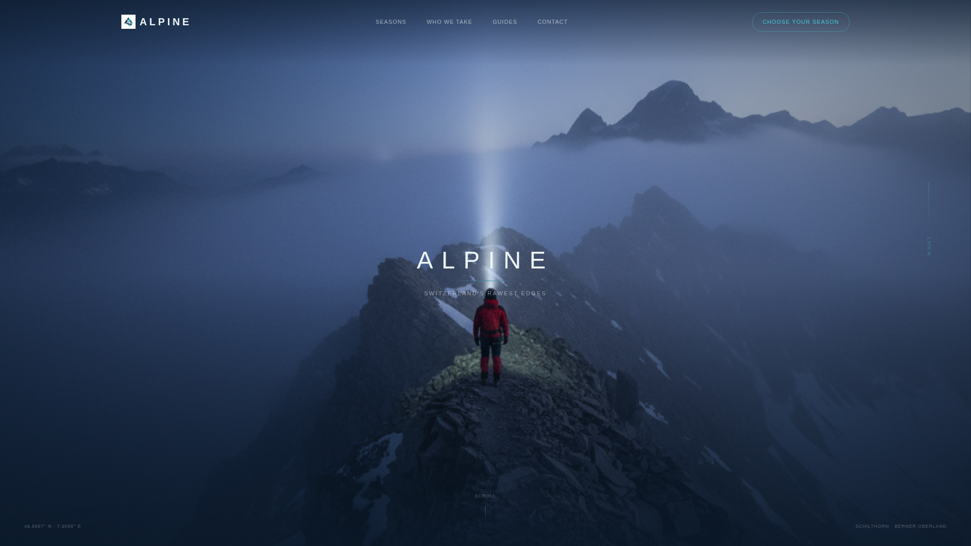 Switzerland Travel Booking Website Template