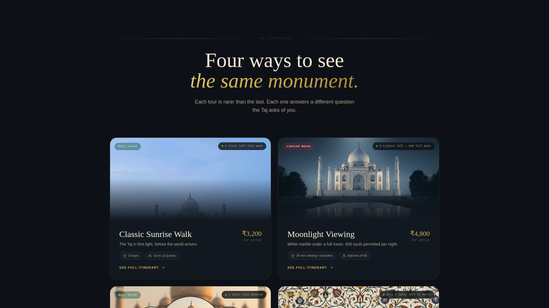 Cultural & Heritage Tourism Booking Website Template